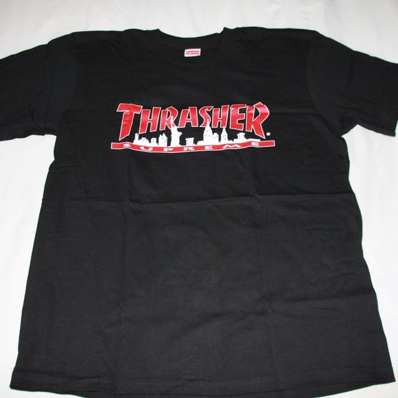 SUPREME x THRASHER Skyline Tee FW21 - Picture 2 of 8
